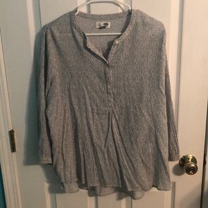 Old navy button tunic